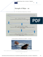 Longitudinal Strength of Ships - An Introduction - TheNavalArch