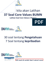 Latihan Soal Core Values BUMN Part 2