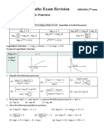 F4BCD 2021 2nd Term Maths Exam Revision 0609