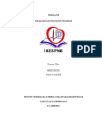 MAKALAH Implemensi Promkes