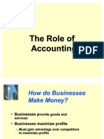 The Role of Accounting