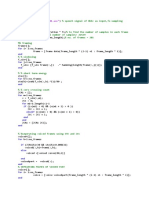 Audio Signal Processing