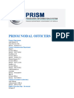 Prism Nodal Officers