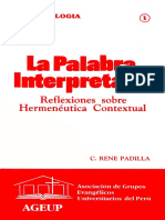 C. René Padilla - La Palabra Interpretada