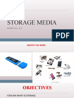 Grade 10 Storage Media
