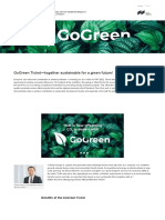GoGreen CO Ticket-Sustainable Together For A Green Future! - IFAT