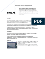 Programas para Creación de Páginas Web
