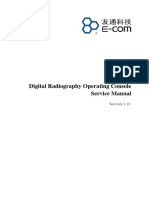 Digital Radiography Operating Console Service Manual: Version