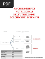 10 .05 .2018 EDULCORANTI e Salute Prof - Gasperi