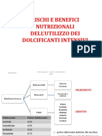 10 .05 .2018 EDULCORANTI e Salute Prof - Gasperi