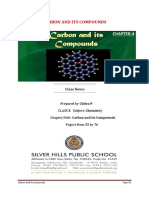 Carbon and Its Compounds: Class Notes