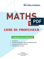 Corrigé Math 1 Ère D