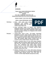 Peraturan Kepala BKN No. 43 Tahun 2007 TTG Tata Cara An Penetapan & Penggunaan NIP PNS