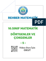 05 - Rehber Matematik - 10 - SINIF - ÇOKGENLER VE DÖRTGENLER