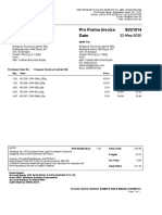 S021914 Ensayos Tecnicos Labmin SRL Pro Forma Invoice