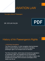 Air Passenger Rights Under International & EU Law