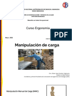 Curso Ergonomía: Universidad Nacional Autónoma de Nicaragua, Managua Unan-Managua