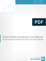 DPA Monitoring Databases On VMware WP