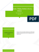 Sistema Tributario, Estructura Del Sistema Tributario Peruano