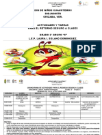 Planeacion y Cronograma 18-22 Octubre