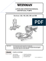 Installation and Operation Manual Centrifugal Pumps