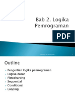 Bab 2 Logika Pemrograman