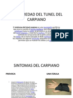 Enfermedad Del Tunel Del Carpiano