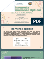 9 Quimíca Orgánica Isomería Configuracional Optica - Enantiomeros.