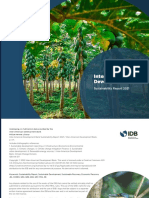 Inter American Development Bank Sustainability Report 2021