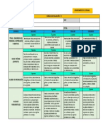 Rúbrica - INNOVATION PROJECT - Informe 3