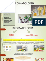 Clase 1 - Introcuccion A La Bromatologia