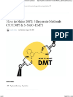 How To Make DMT - 3 Separate Methods