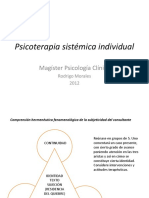 Psicoterapia sistémica individual clase 2 - copia