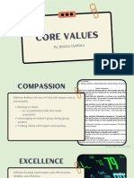 core values presentation