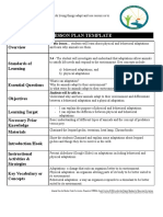 Blank Lesson Plan Template 2021