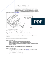 Sensor de Temperatura Del Líquido de Refrigeración