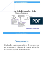 Semana 5 Aplicacion Primera Ley de La Termodinamica