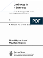 Libro Papers Fluvial Hydraulic of Mountain Regions (A. - Armanini Et Al.)