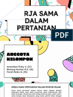 Kerja Sama Dalam Pertanian - Kelompok 6