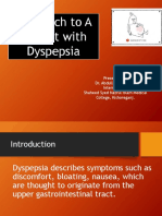 Approach To A Patient With Dyspepsia
