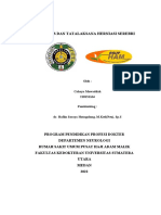 Paper Diagnosis Dan Tatalaksana Herniasi Serebri - Cahaya Mawaddah (210131164)