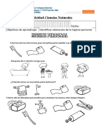 Actividad Ciencias Naturales 4