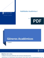 Clase 5 HAI Géneros Académicos - Introducción