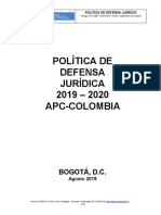 A OT 058 Politica Defensa Juridica 2019 2020
