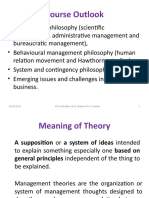 Unit 2 Philosophical Aspects of Management