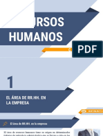 I. Recursos Humanos Administración de Personal