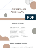 Pemeriksaan Penunjang Medis