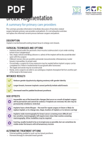 Gender-Affirmation Surgeries: Summary and Definition