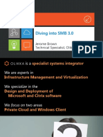 Diving Into SMB 3.0 (WSV315)