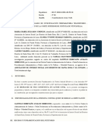 Expediente 1117-2018 CONSTITUCION DE ACTOR CIVIL.